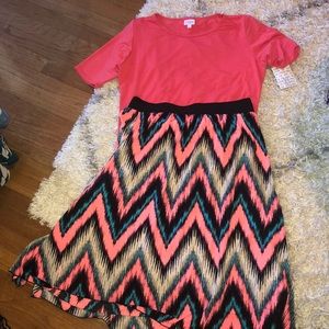 LulaRoe Skirt and Shirt